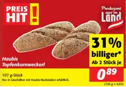Nah&Frisch Haubis Topfenkornweckerl Angebot