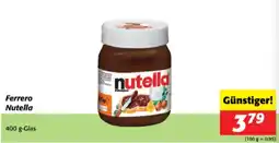 Nah&Frisch Ferrero Nutella Angebot
