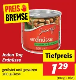 Nah&Frisch Jeden Tag Erdnüsse Angebot