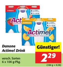 Nah&Frisch Danone Actimel Drink Angebot