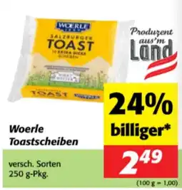 Nah&Frisch Woerle Toastscheiben Angebot