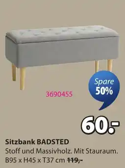 JYSK Sitzbank BADSTED Angebot