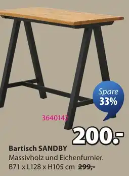 JYSK Bartisch SANDBY Angebot