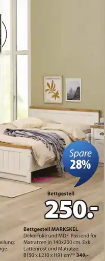 JYSK Bettgestell MARKSKEL Angebot