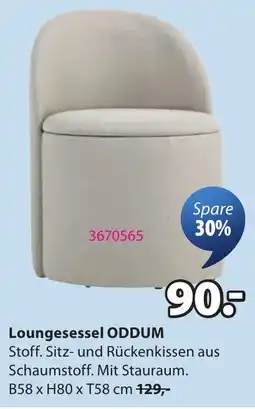 JYSK Loungesessel ODDUM Angebot