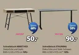 JYSK Schreibtisch ABBETVED Angebot