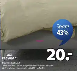 JYSK Kronborg Bettwäsche ELMA Angebot