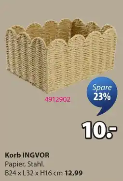JYSK Korb INGVOR Angebot