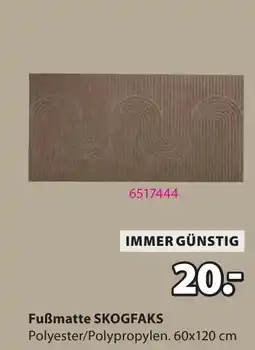 JYSK Fußmatte SKOGFAKS Angebot