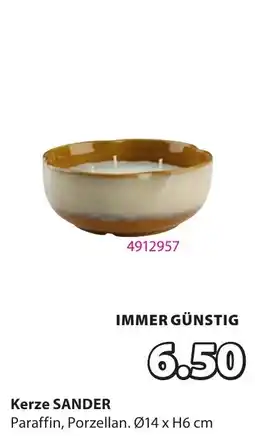 JYSK Kerze SANDER Angebot
