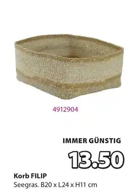 JYSK Korb FILIP Angebot