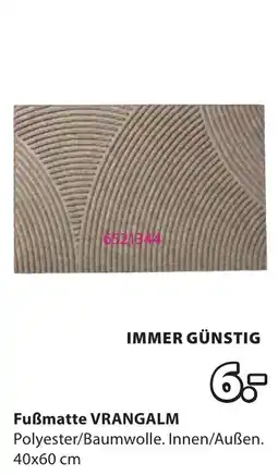 JYSK Fußmatte VRANGALM Angebot