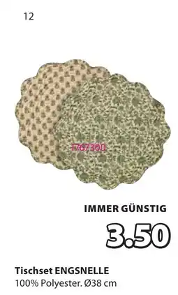 JYSK Tischset ENGSNELLE Angebot