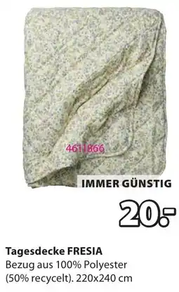 JYSK Tagesdecke FRESIA Angebot