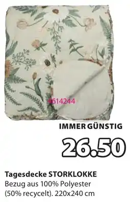 JYSK Tagesdecke STORKLOKKE Angebot