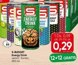 Eurospar S Budget Energy Drink Angebot