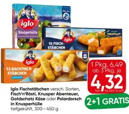 Eurospar Iglo Fischstäbchen Angebot