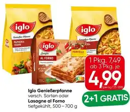 Eurospar Iglo Genießer-Pfanne Angebot