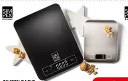 Eurospar Simpex Basic Edelstahl-Küchenwaage Angebot