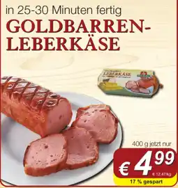 Wegschaider Goldbarren Leberkäse Angebot