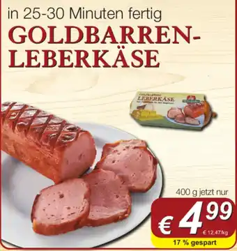 Goldbarren Leberkäse