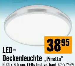 Hornbach LED-Deckenleuchte "Pinetto" Angebot