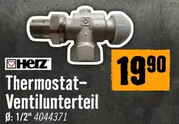 Hornbach Herz Thermostat-Ventilunterteil Angebot
