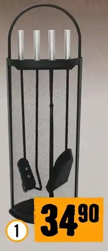 Hornbach Kamingarnitur, 4-tlg Angebot