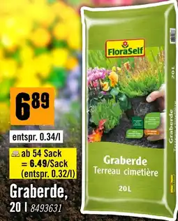 Hornbach FloraSelf Graberde Angebot