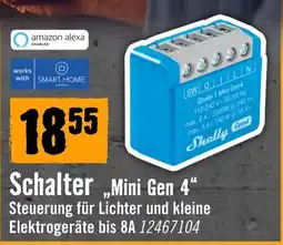 Hornbach Schalter "Mini Gen 4" Angebot