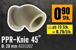 Hornbach PPR-Knie 45° Angebot
