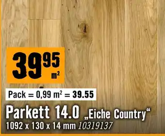 Parkett 14.0 "Eiche Country"