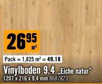 Vinylboden 9.4 „Eiche natur“