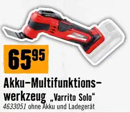 Hornbach Akku-Multifunktions-werkzeug "Varrito Solo" Angebot