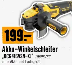 Hornbach DEWALT Akku-Winkelschleifer DCG416VSN-XJ Angebot