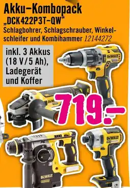 Hornbach DEWALT Akku-Kombopack DCK422P3T-QW Angebot