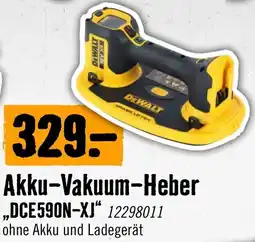 Hornbach DeWalt Akku-Vakuum-Heber „DCE590N-XJ" Angebot