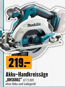 Hornbach Makita Akku-Handkreissäge Angebot