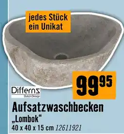 Hornbach Differnz Aufsatzwaschbecken "Lombok" Angebot