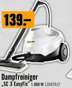 Hornbach Kärcher Dampfreiniger SC 3 EasyFix Angebot
