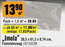 Hornbach Stein-Optik Imola Angebot