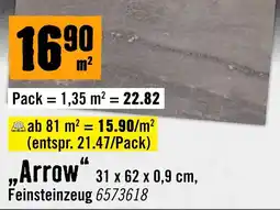 Hornbach Arrow Feinsteinzeug Angebot