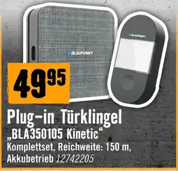 Hornbach Blaupunkt Plug-in Türklingel Angebot