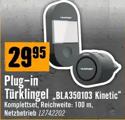 Hornbach Plug-in Türklingel BLA350103 Kinetic Angebot
