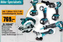 Hornbach Makita Akku-Spezialset DLX6046 Angebot