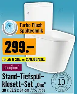 Hornbach Jungborn Stand-Tiefspül-klosett-Set „One“ Angebot