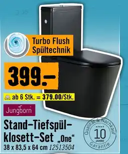 Hornbach Jungborn Stand-Tiefspül-klosett-Set „One“ Angebot