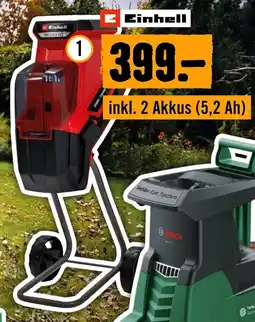 Hornbach Einhell Akku-Messerhäcksler ,,REDAXXO 36/25" Angebot