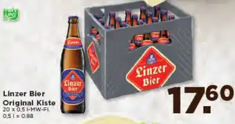 Unimarkt Linzer Bier Original Kiste Angebot