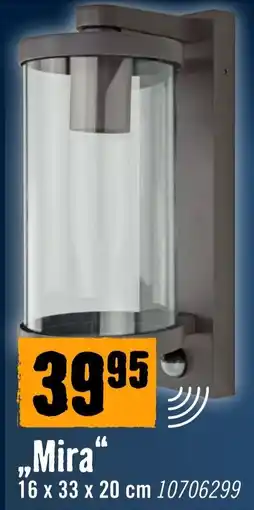 Hornbach Außenwandleuchte Mira Angebot